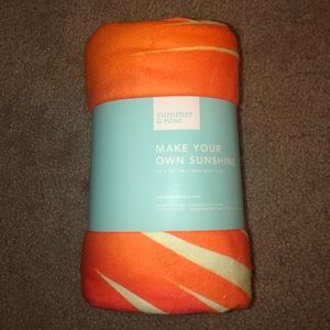 Summer and Rose Beach Towel